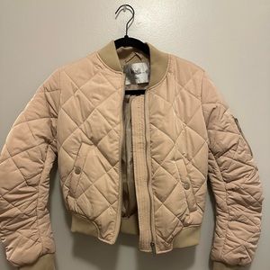 Nasty Gal Diamond Quilted Bomber Jacket